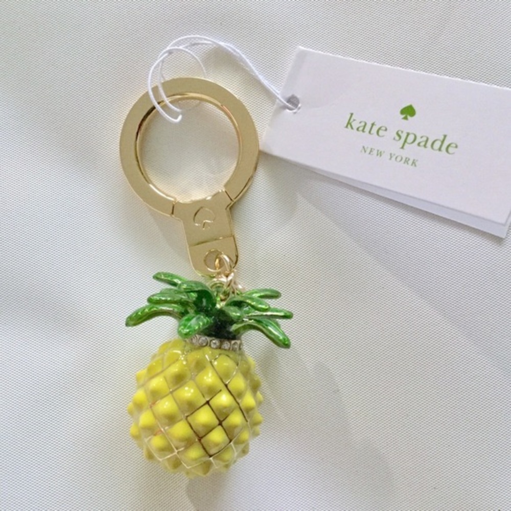 Kate Spade Pineapple Keychain