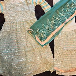 Sabyasachi Inspired sharara Dress