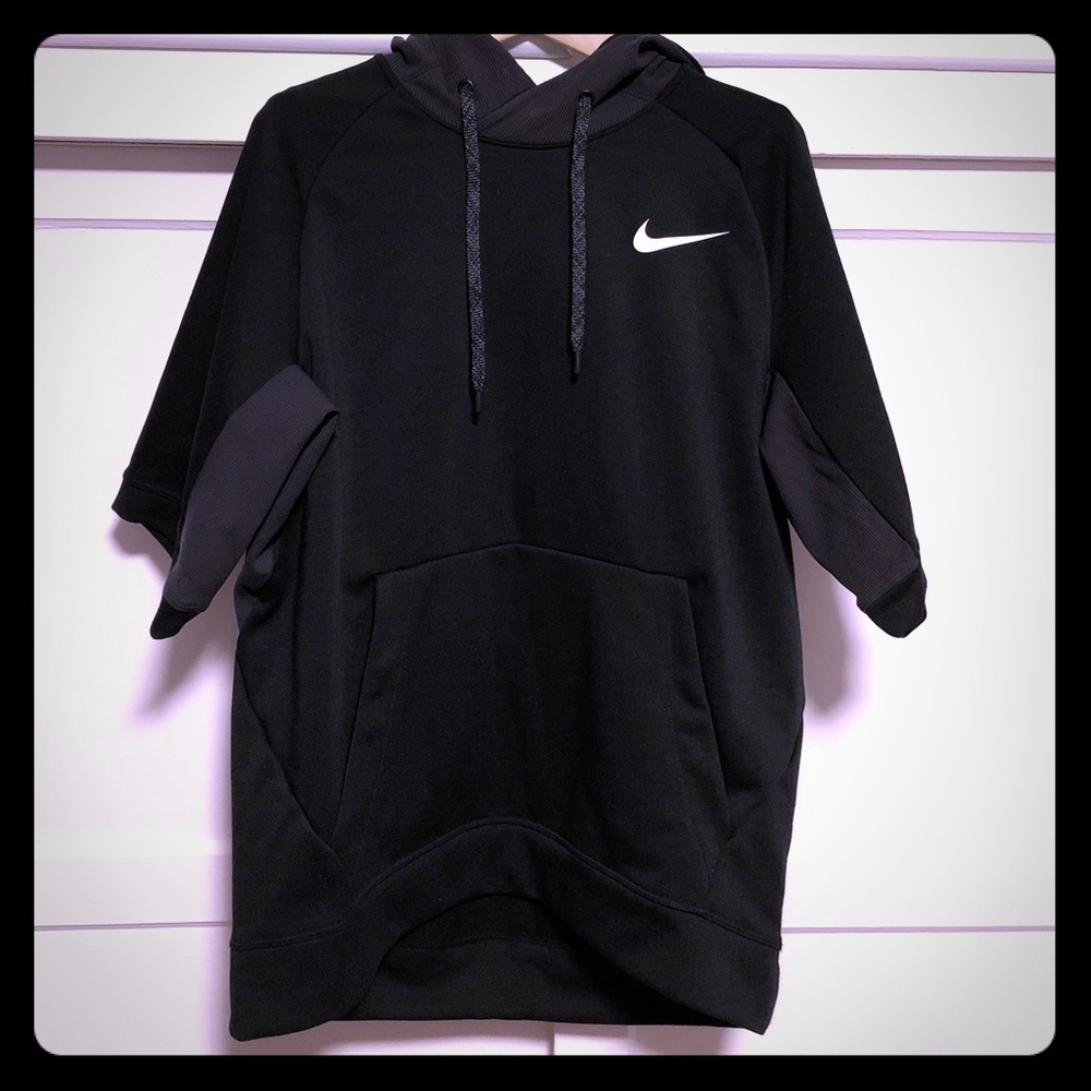 Nike half sleeve hoodie