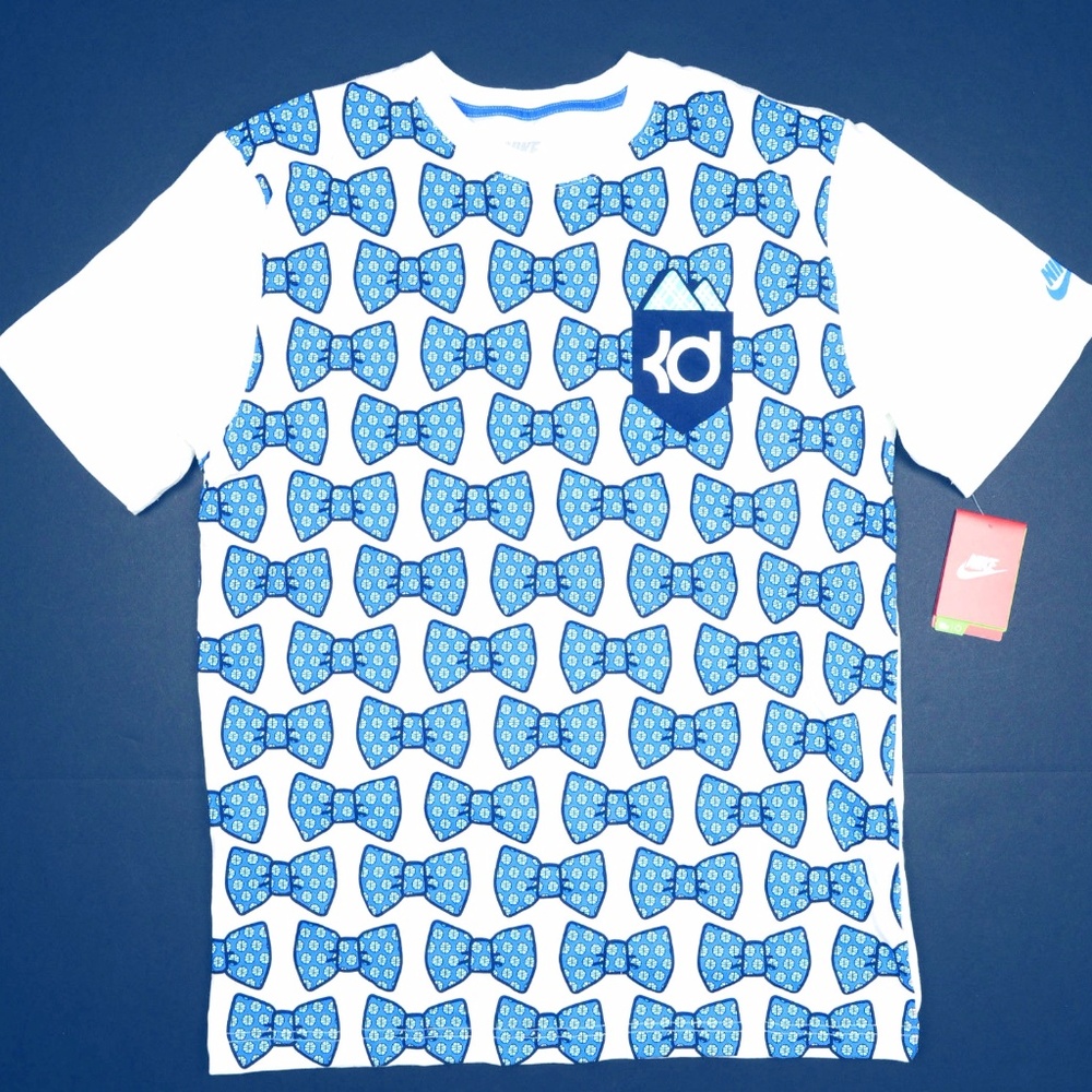 Kevin Durant KD Nerd Bow Tie Tee
