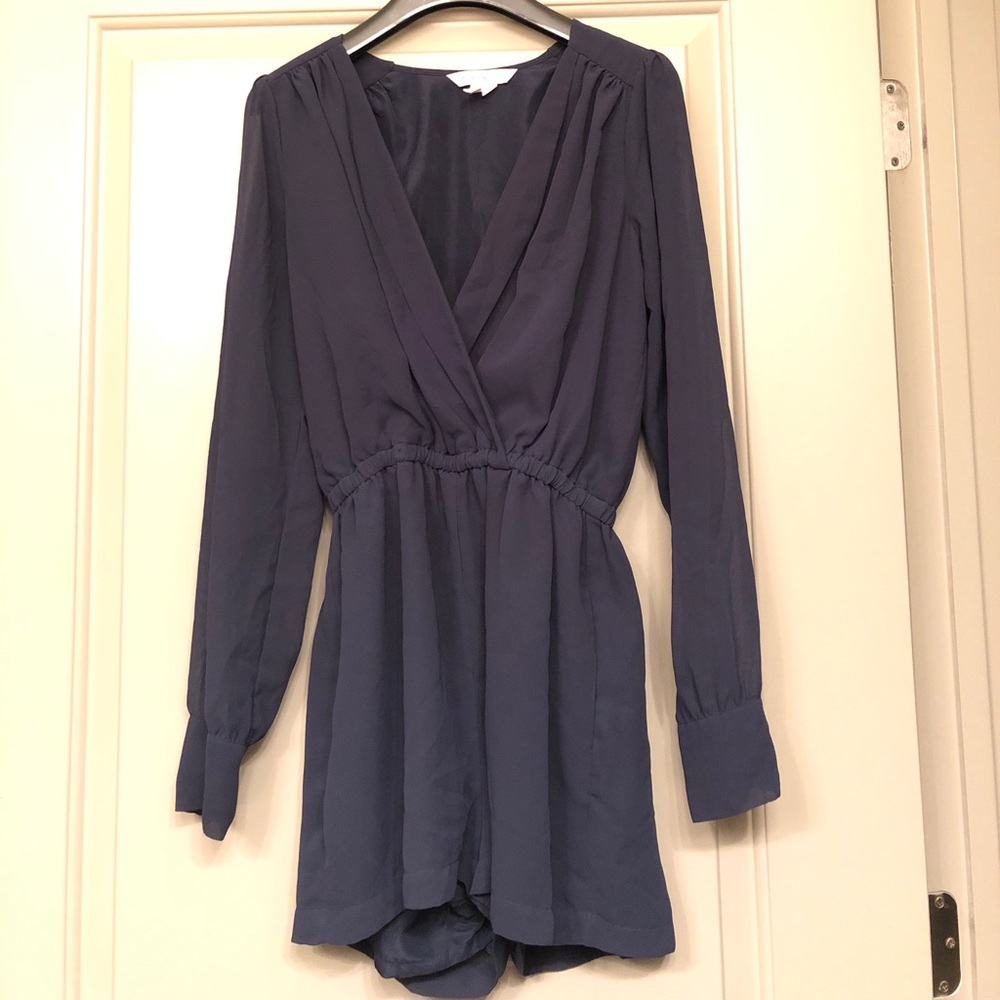 Bcbgeneration Navy Blue Romper