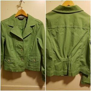 Fun Green Eddie Bauer Jacket! Worn twice!