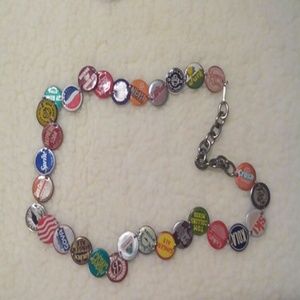 VINTAGE BOTTLE CAP BELT