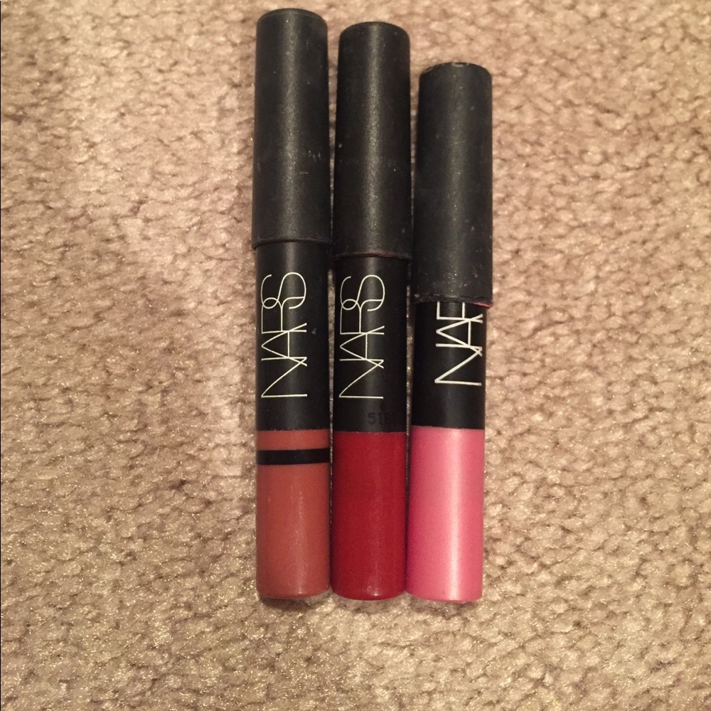 NARS Satin lip pencils