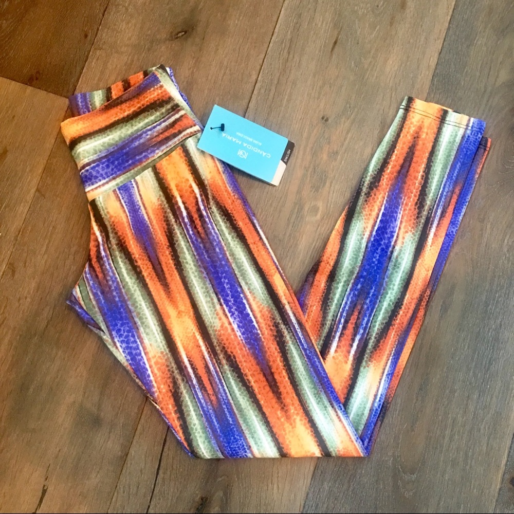 💜🧡💙 Abstract Pattern Leggings