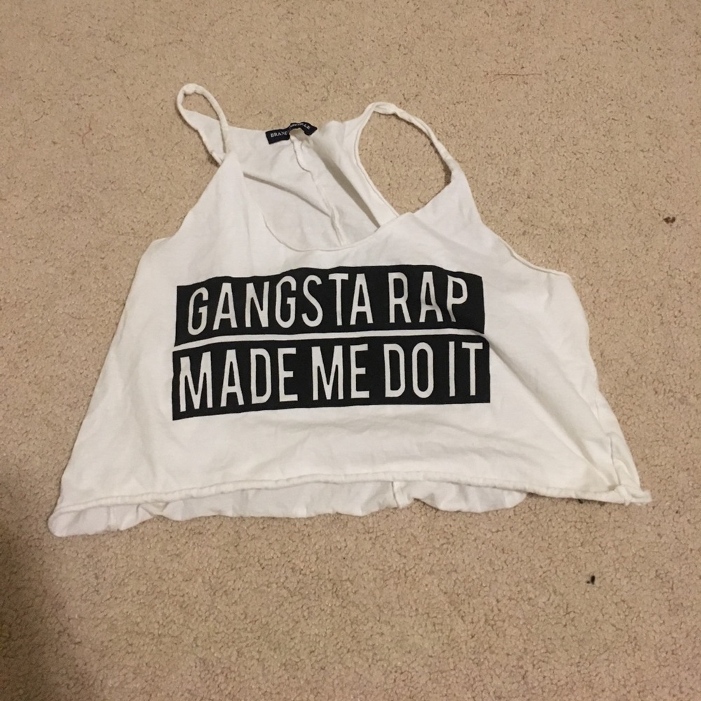Cropped tank