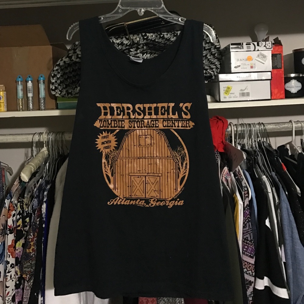 Walking Dead novelty tank top
