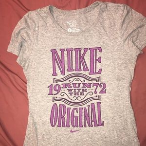 Gray Small Nike t-shirt Used