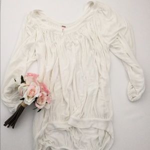 Free people soft cream top