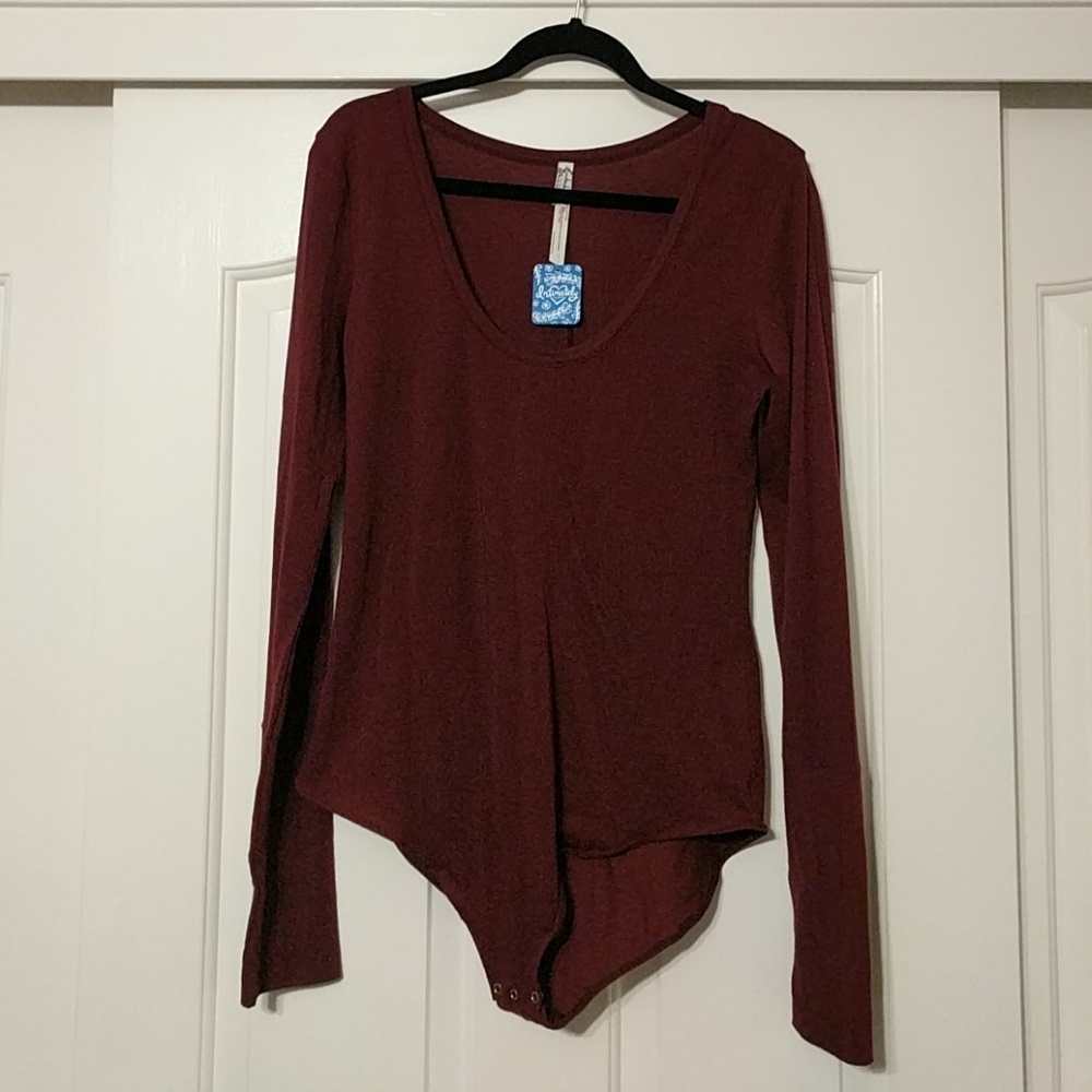 Maroon Body Suit
