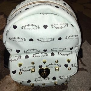 betsey johnson studded backpack