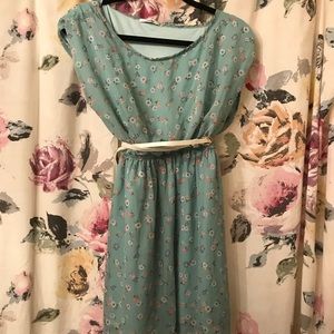 🌺 Bundle Special 🌺 Mint Floral dress