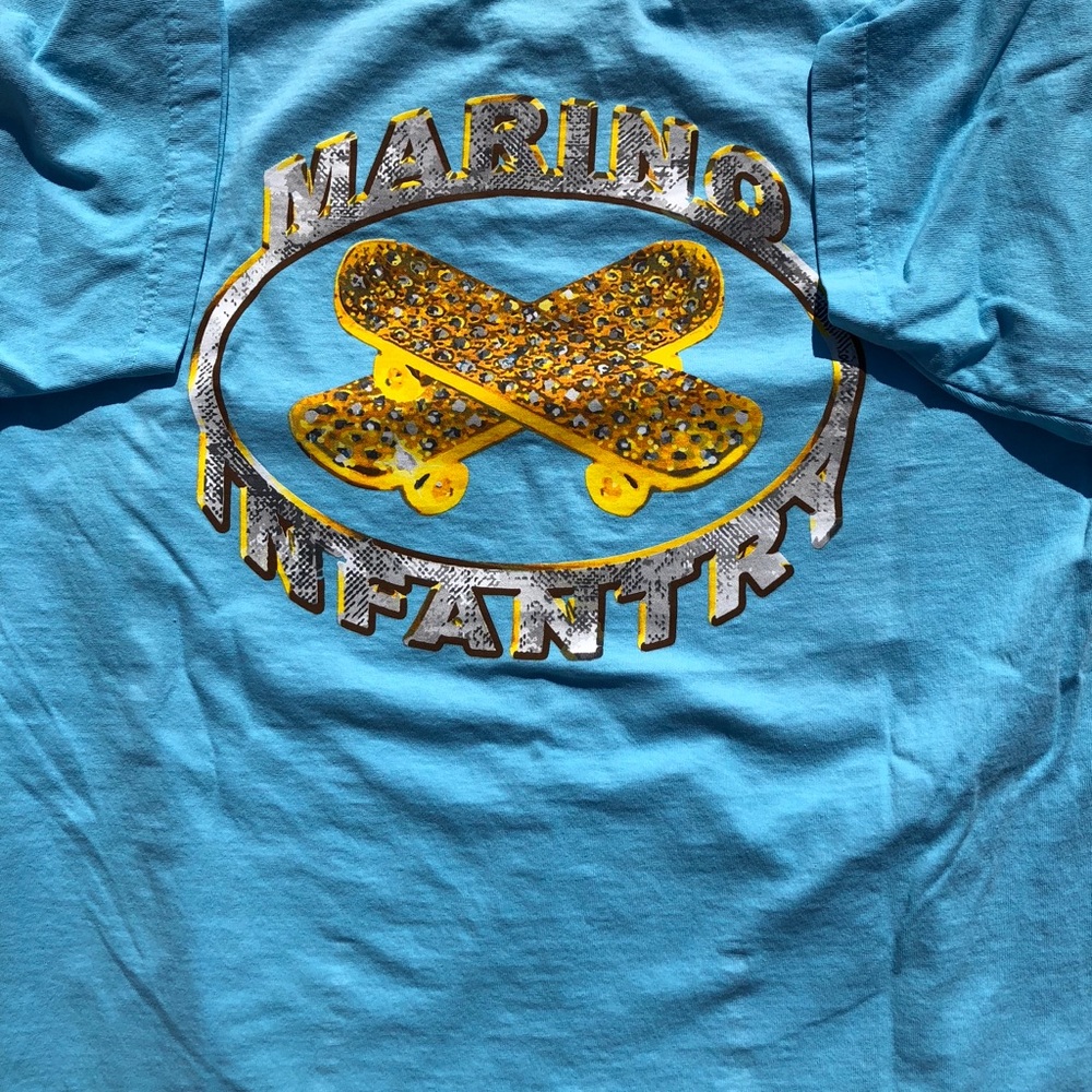 Marino infantry og tee sky blue