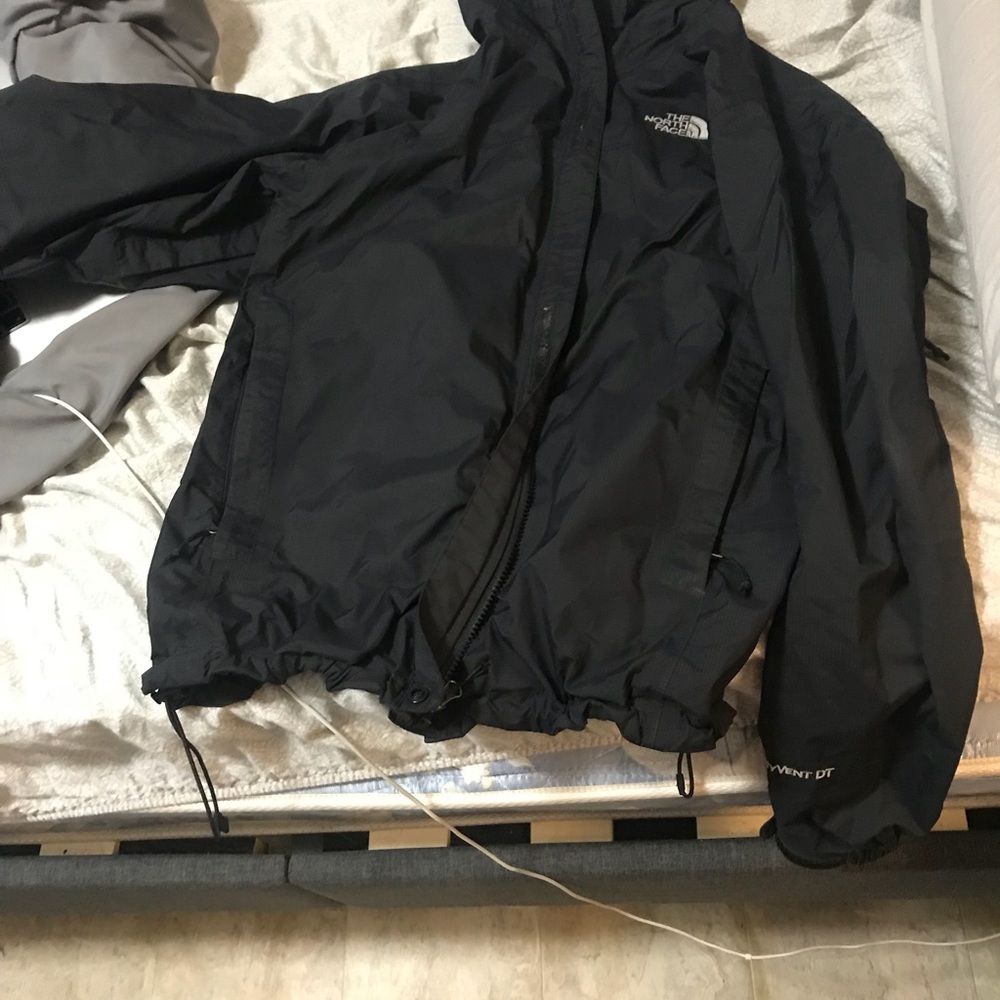 North Face Windbreaker Black