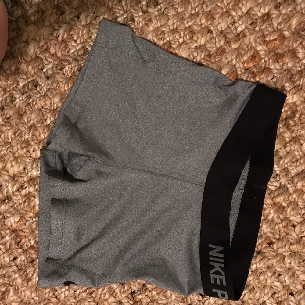 Nike pro spandex shorts