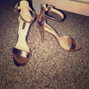 Rose gold top shop heels