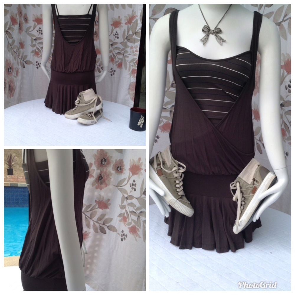 Miss Sixty Striped Skater Dress