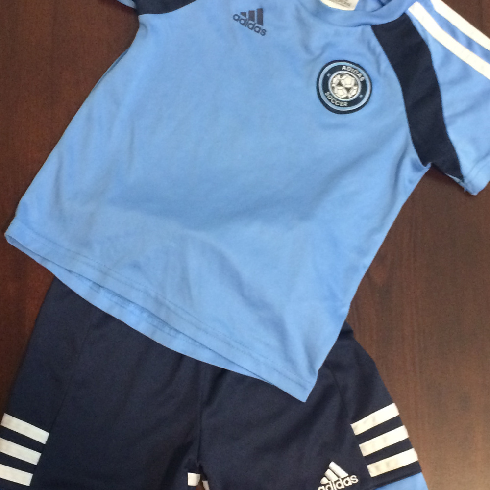 Blue Adidas Boys Set
