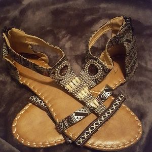 Embellished sandles