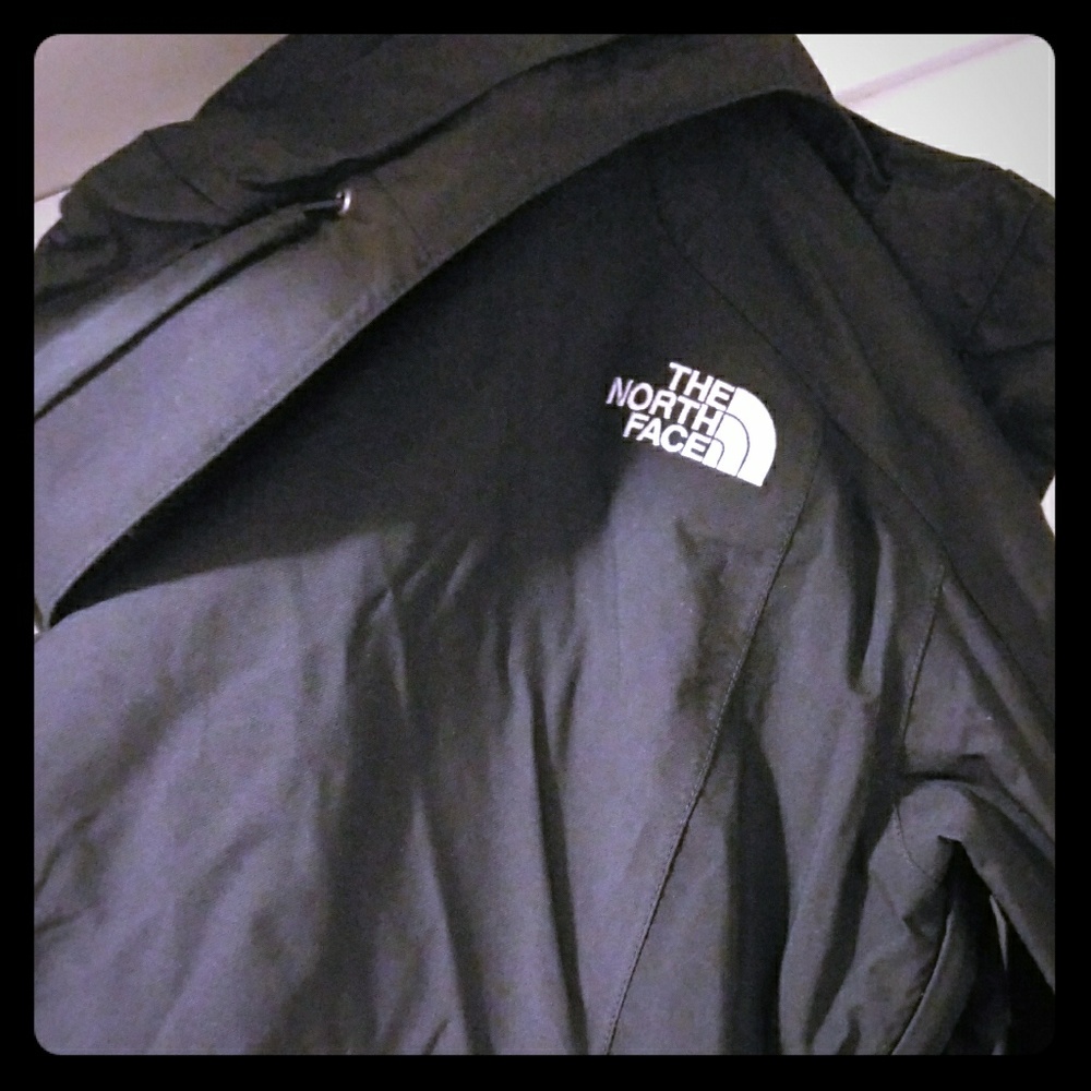Black North Face Windbreaker