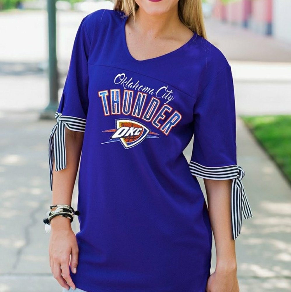 Gameday Couture Oklahoma City Thunder Jersey Tee