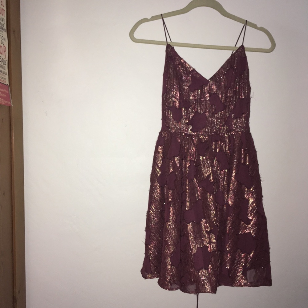 Urban Outfitters Kimchi Blue Plum Dress