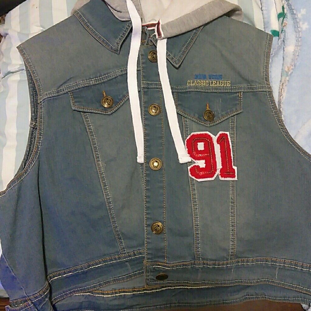 Denim vest