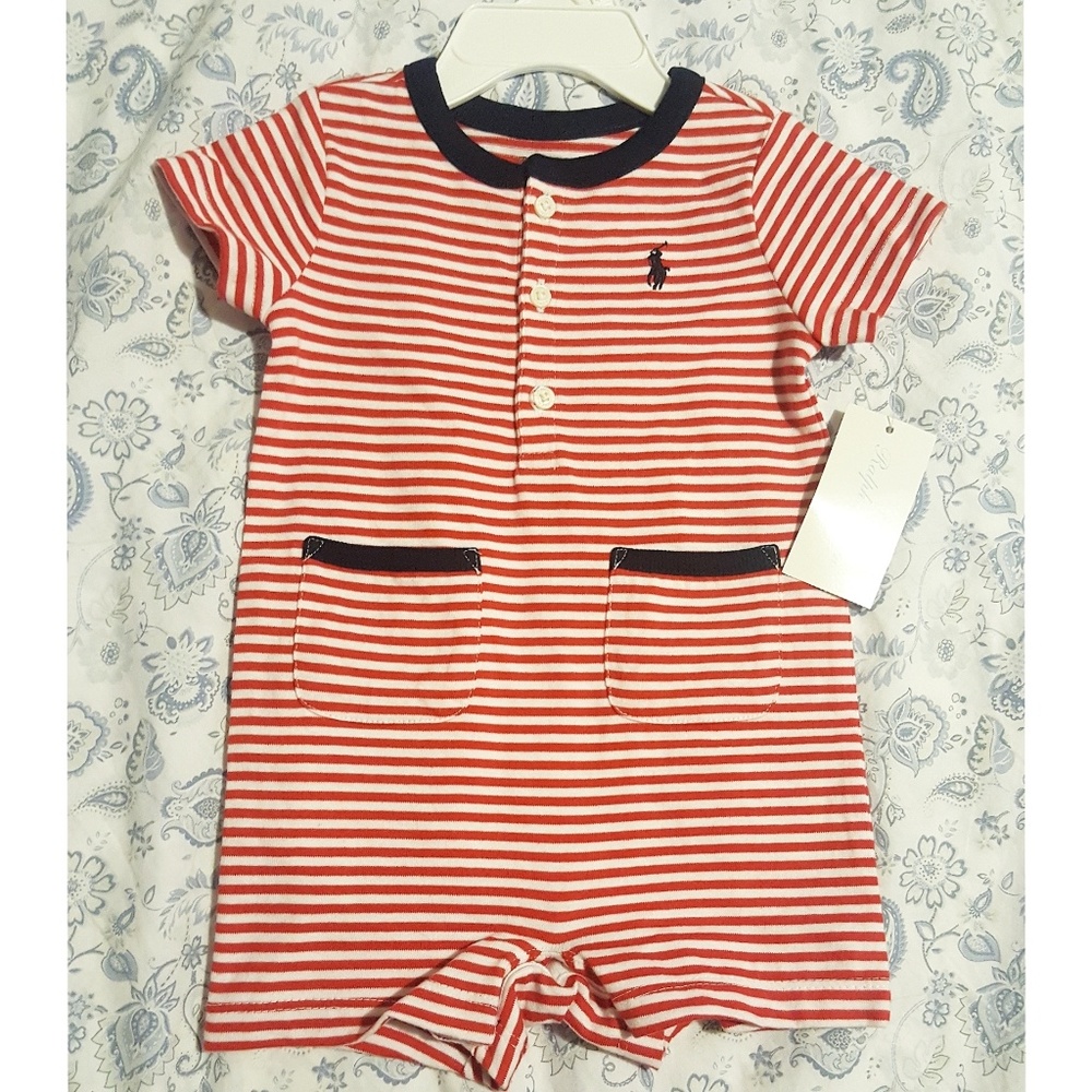 Ralph Lauren Stripe Romper