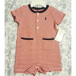 Ralph Lauren Stripe Romper