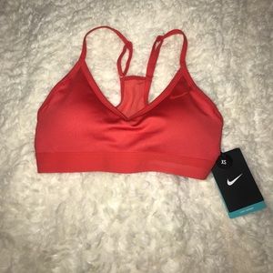 Xtra Small Nike sports bra in red
