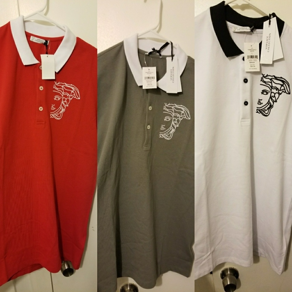 Versace shirts sold seperly