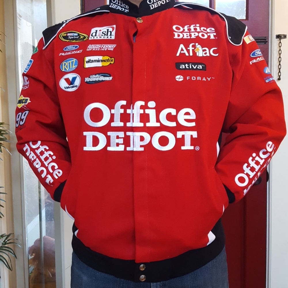 Nascar office depot Carl Edwards' Jacket