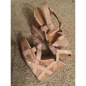 Tan wedges