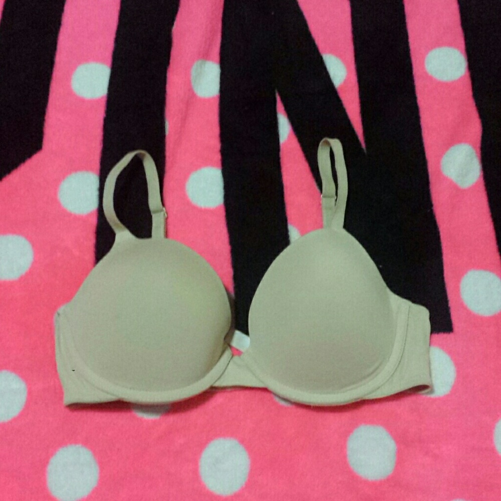 Pink Victoria Secret Push Up Bra 34C