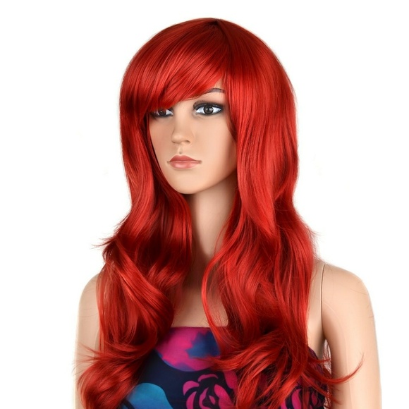 Dark Red Wig main image 5