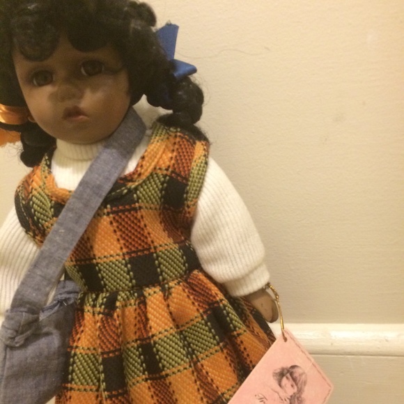 Traditional Collectable Porcelain Bisque Doll - Picture 3 of 8