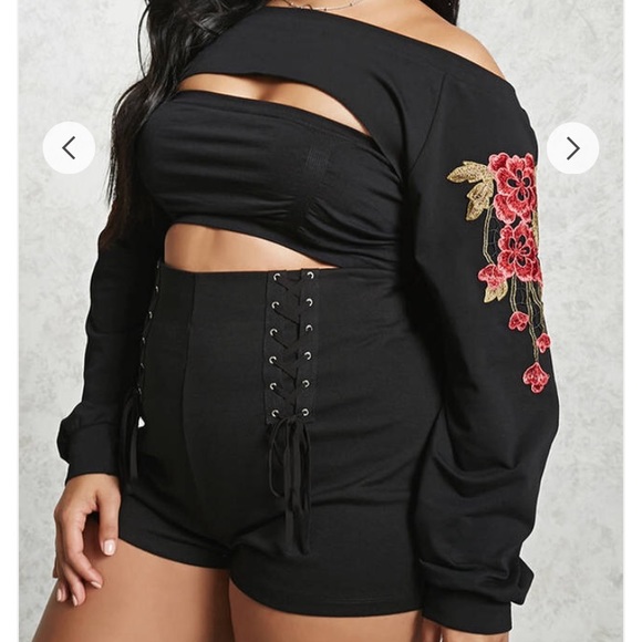 Forever 21 Tops - Forever 21 Plus Size off the Shoulder Top