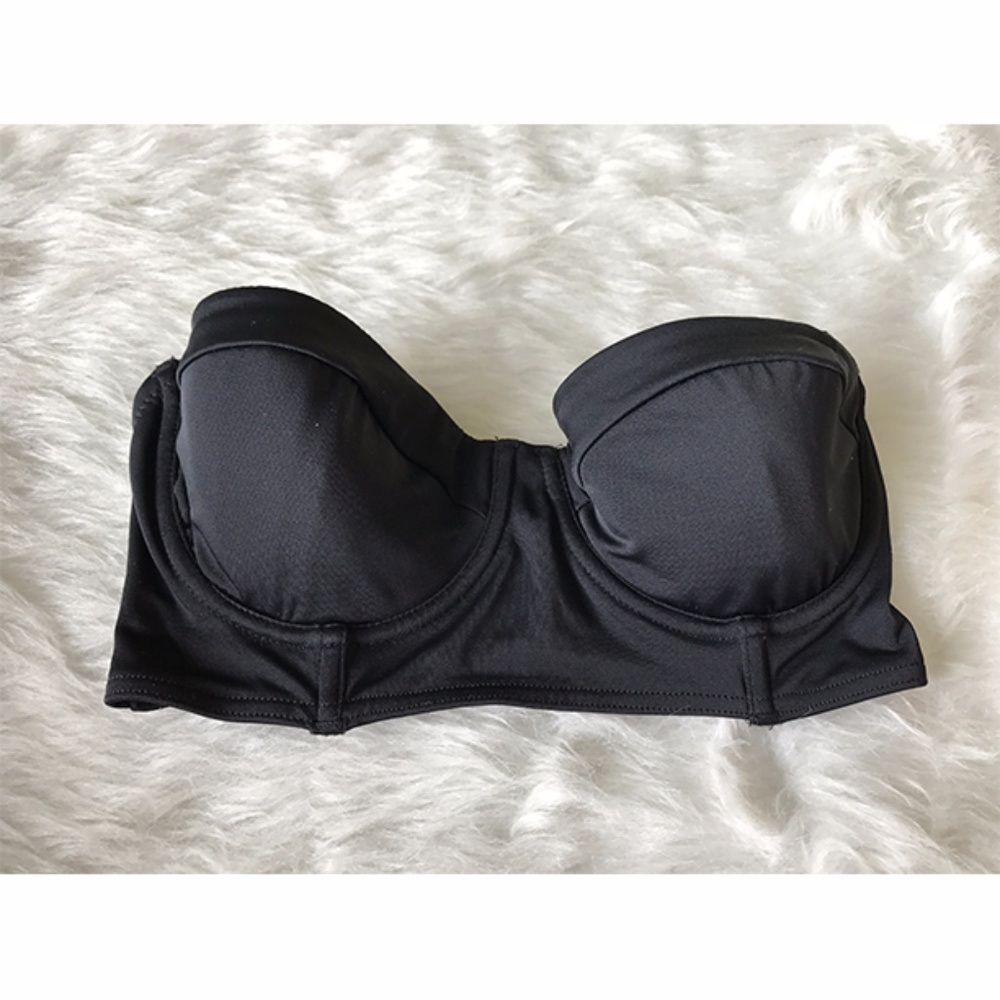 ASOS Strapless Clasp Bandeau Bikini Top US 30DD/E