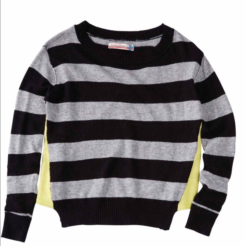 Stripe Sweater XL Big Girls NEW
