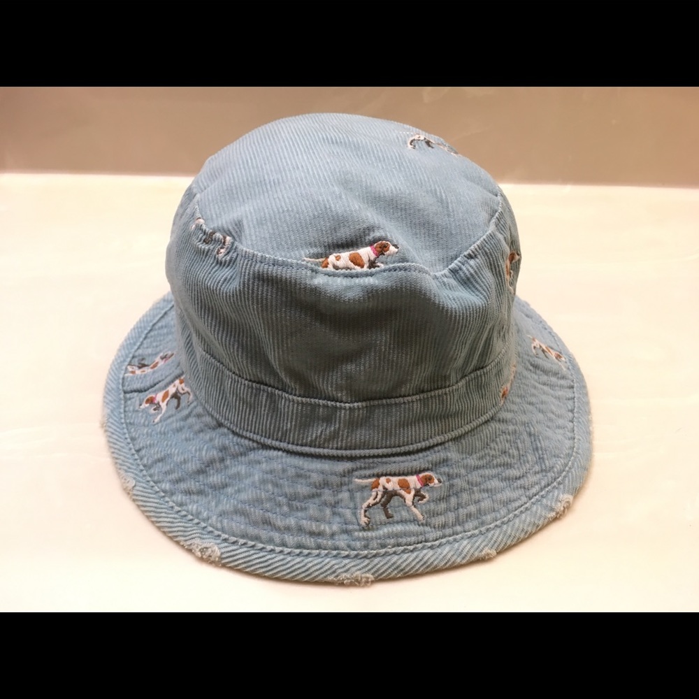 J.Crew Distressed Animal Print Hat