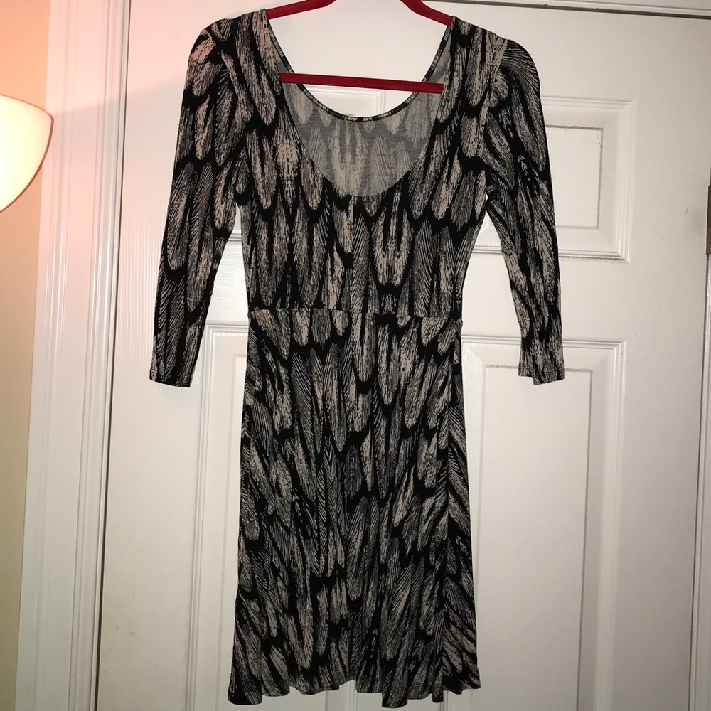 PRINTED DRESS - EXPRESS - XS - Picture 3 of 7