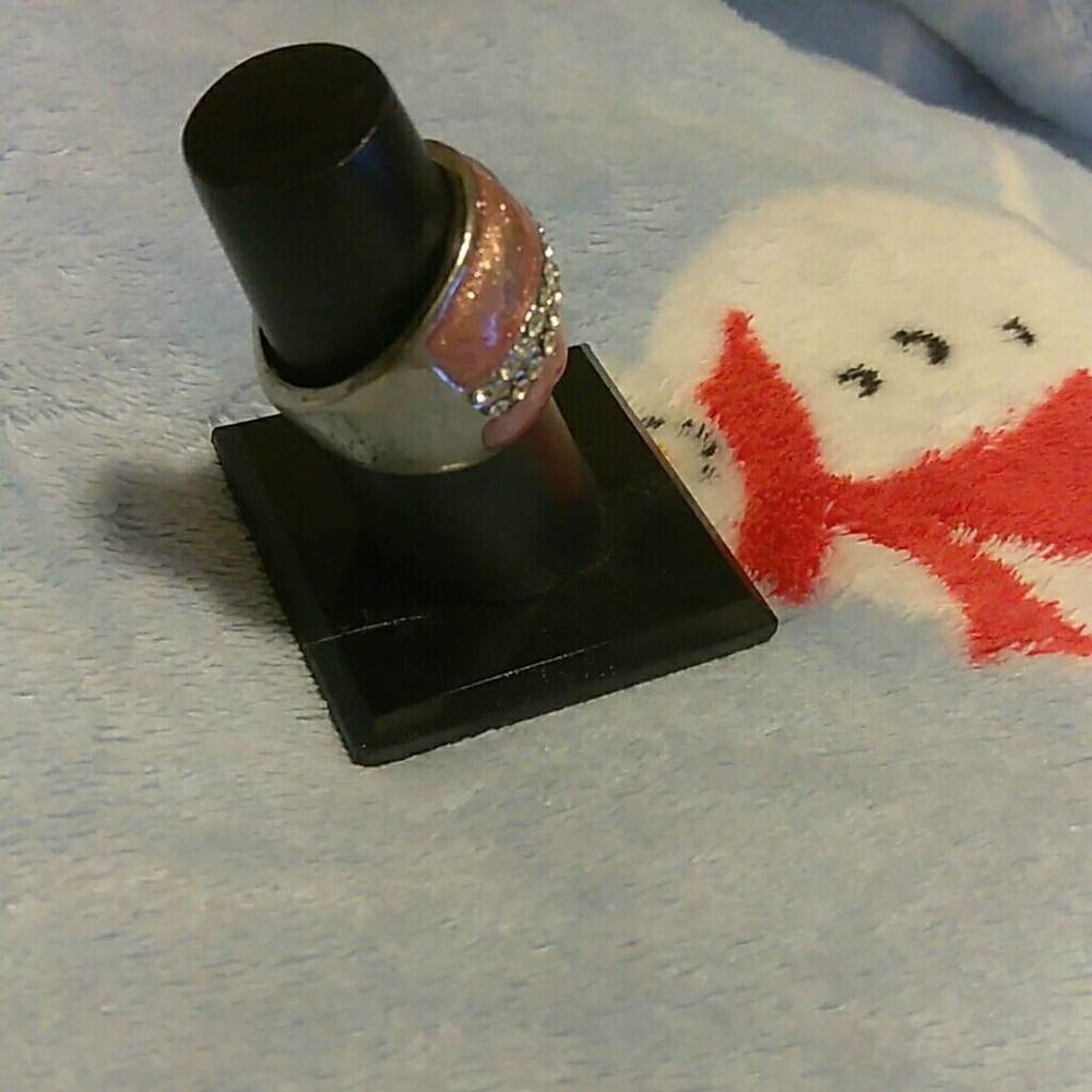 Pink Cz Ring - Picture 2 of 3