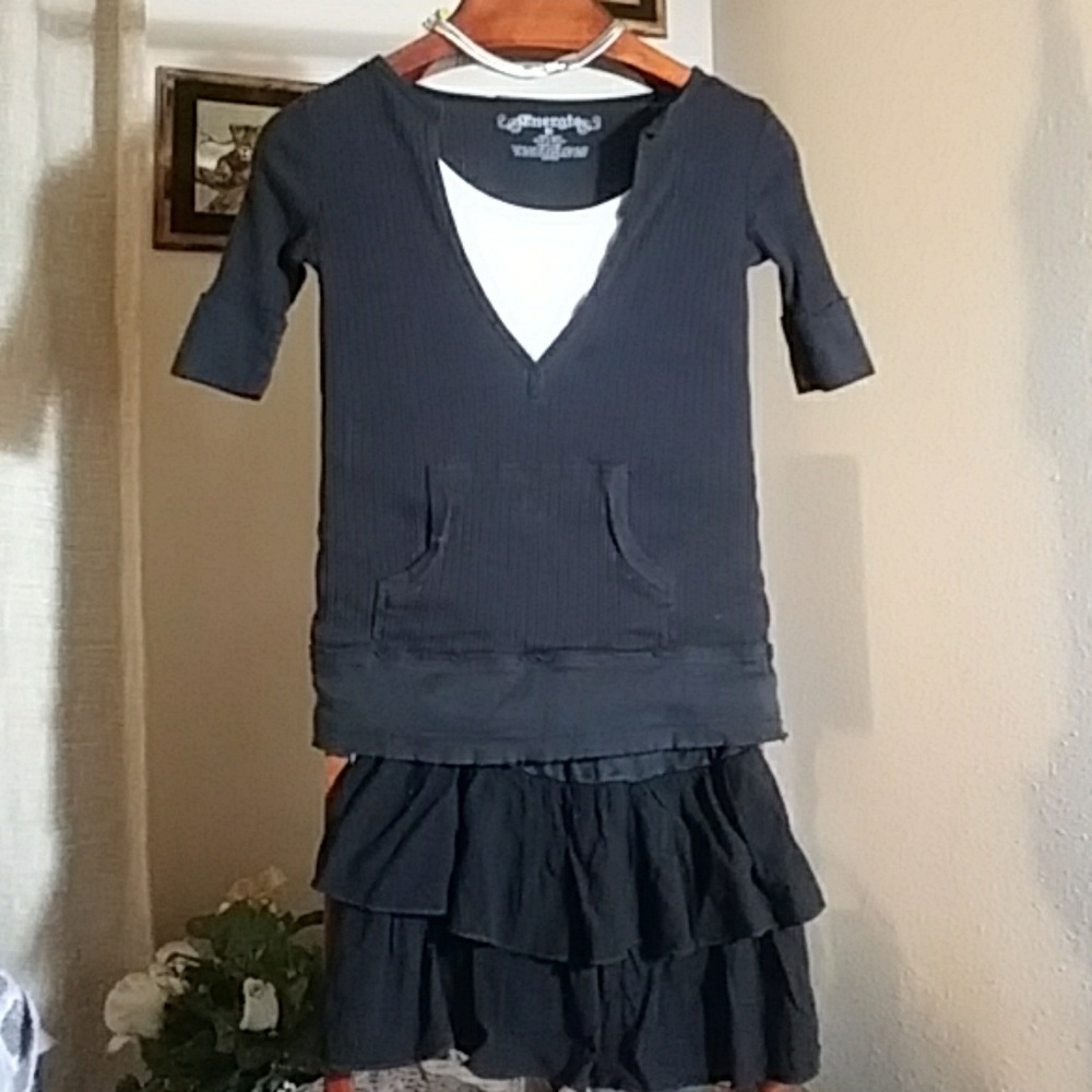 2piece top and skirt girls