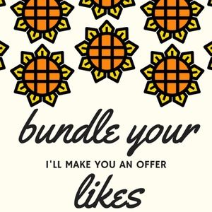 Bundle your likes for a private offer!