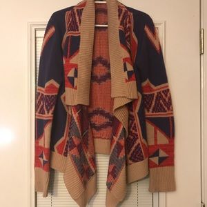 Tribal print sweater