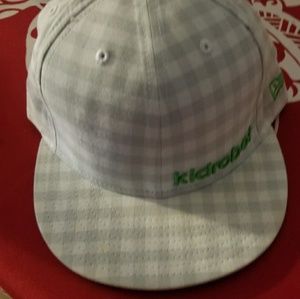 Kid Robot Checkered Hat (good condition)