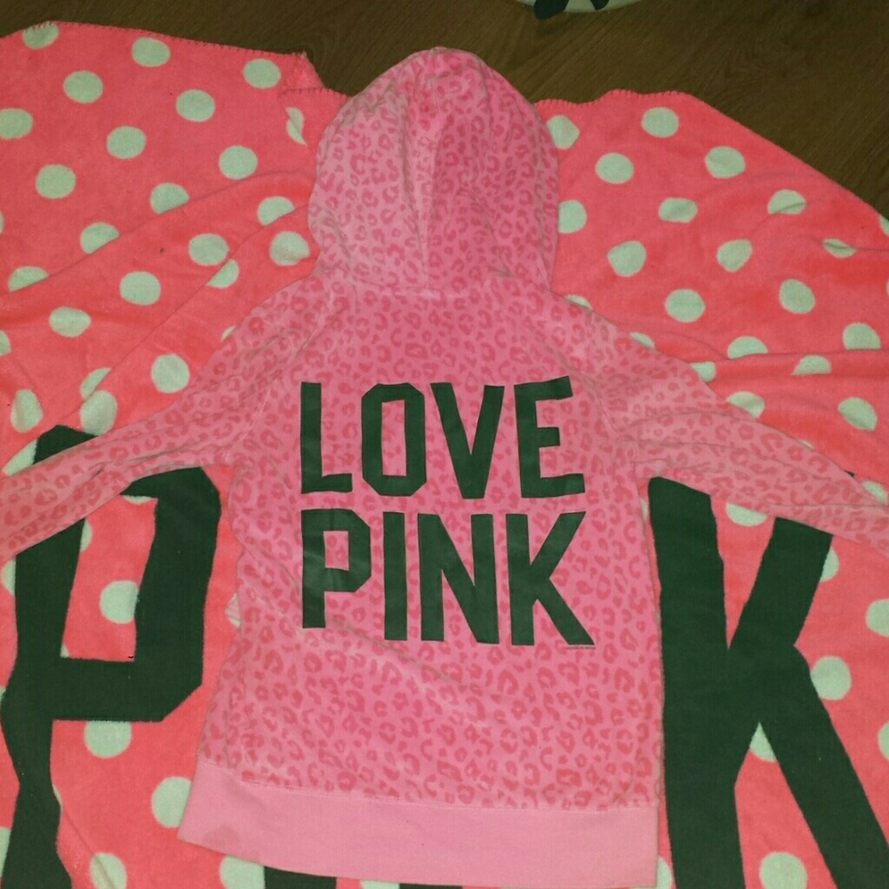 PINK Victoria's Secret Zip Up Hoodie