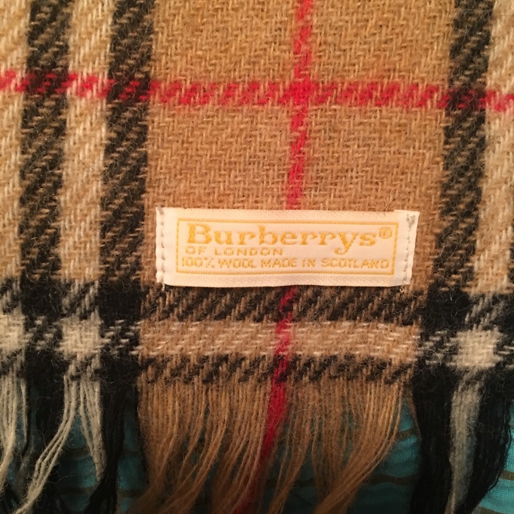 Vintage Burberry scarf