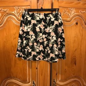 Floral Skater Skirt Forever 21 Size Large