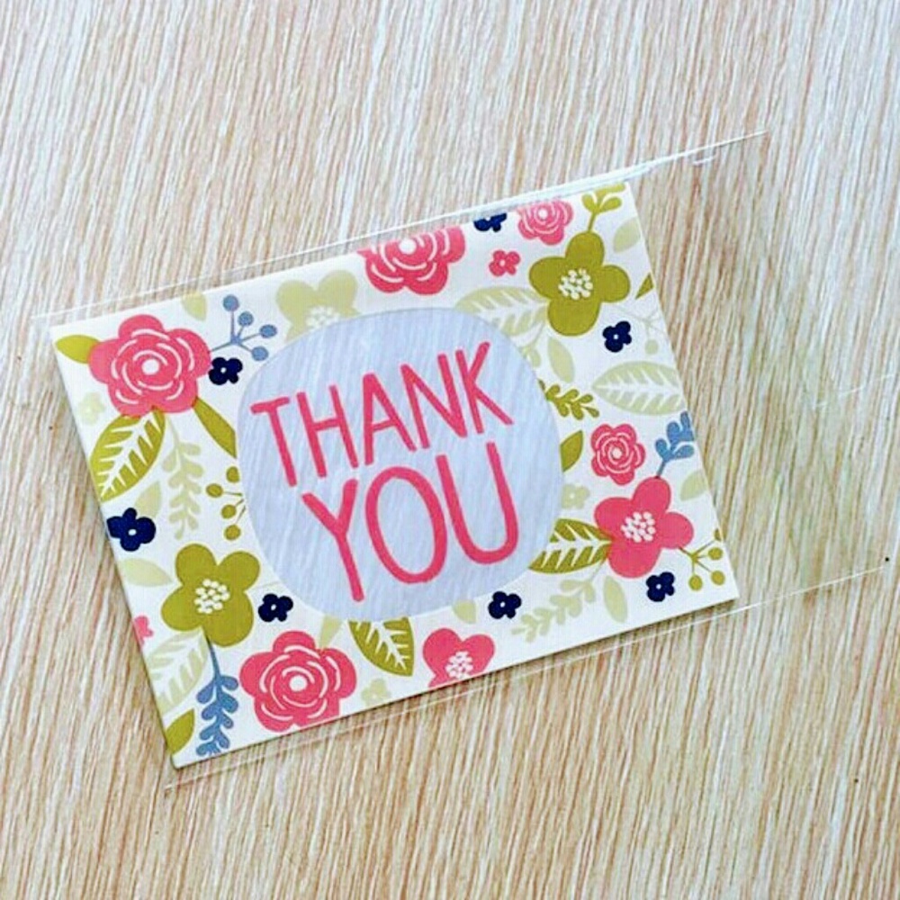 💥Flash Sale💥50 -10X13cm Thank you packaging